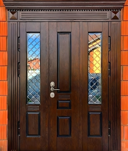 Парадная входная группа, вид с улицы