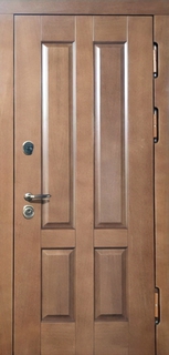 Стальная утепленная термодверь с филенчатыми плитами МДФ